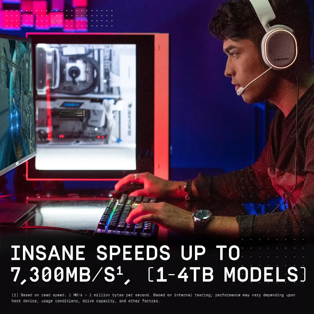 WD_BLACK 1TB SN850X NVMe Internal Gaming SSD WDS100T2X0E thumbnail