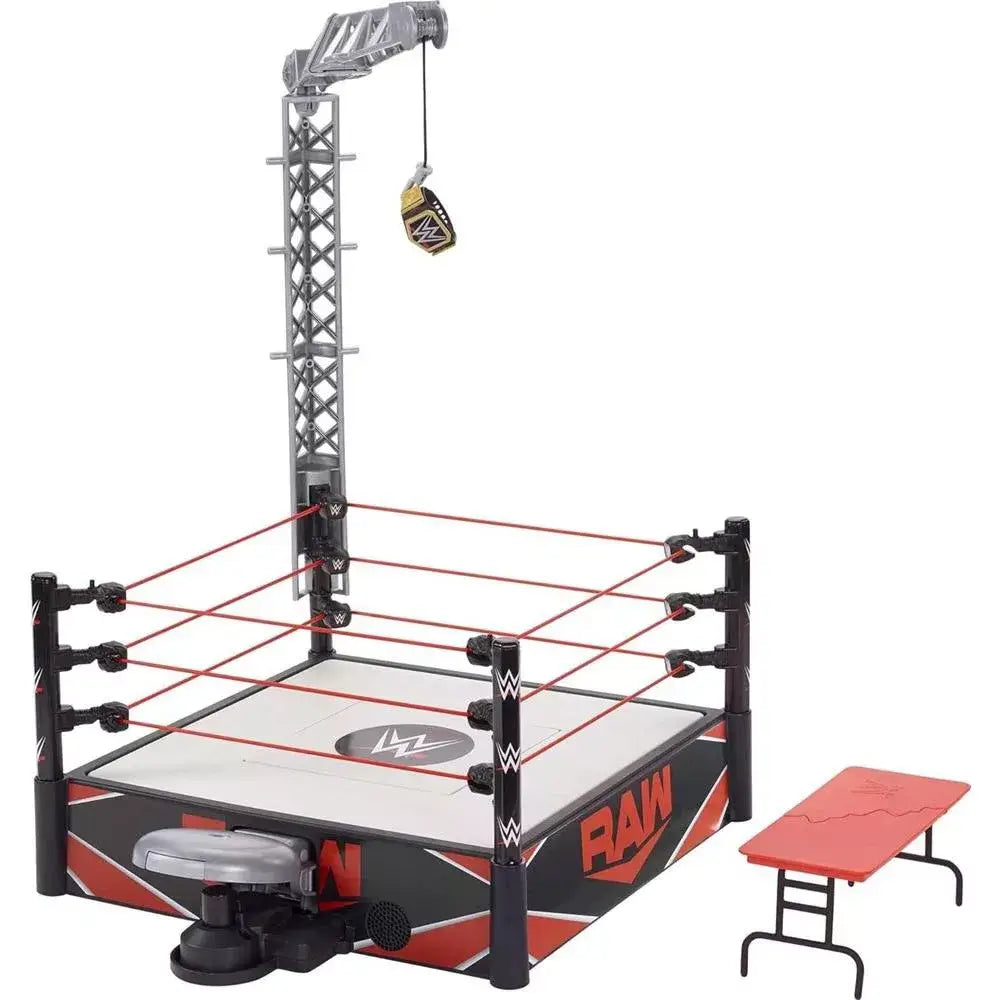 WWE Wrekkin Kickout Ring Playset With Ref Mode & Launcher Mode GXV80 thumbnail