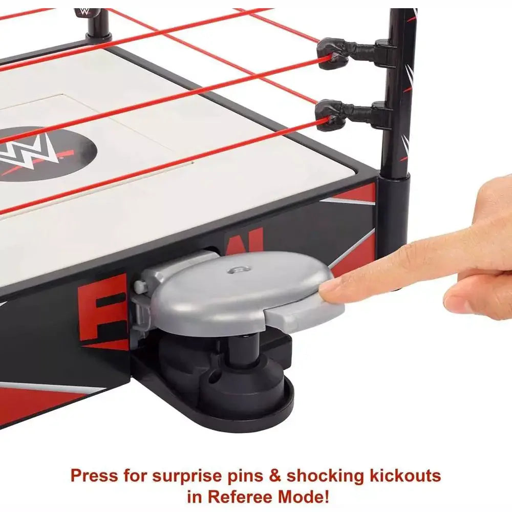 WWE Wrekkin Kickout Ring Playset With Ref Mode & Launcher Mode GXV80 thumbnail