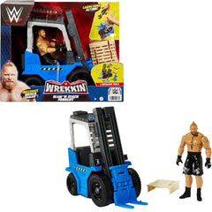 WWE Wrekkin Slam 'n Stack Forklift With Brock Lesnar Action Figure