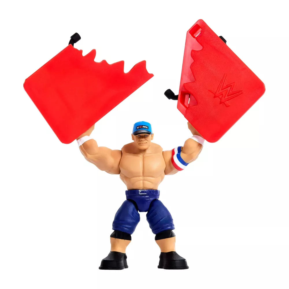 WWE Knuckle Crunchers John Cena Action Figure thumbnail