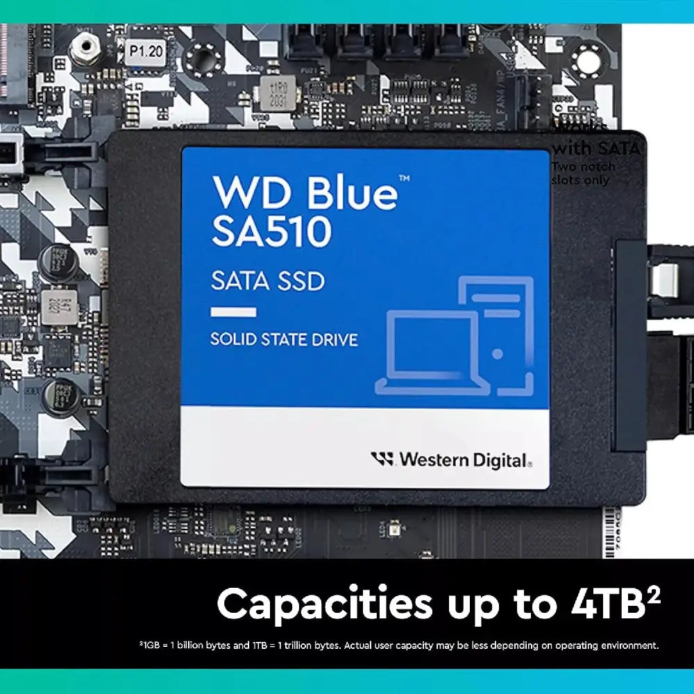 Western Digital 1TB SA510 SATA Internal SSD WDS100T3B0A thumbnail