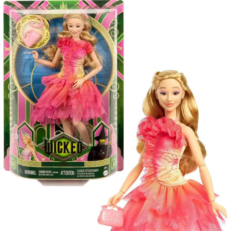 Wicked Movie Glinda & Elphaba Doll 2-Pack – Shiz University Fashion Dolls Inspired by Universal Pictures thumbnail