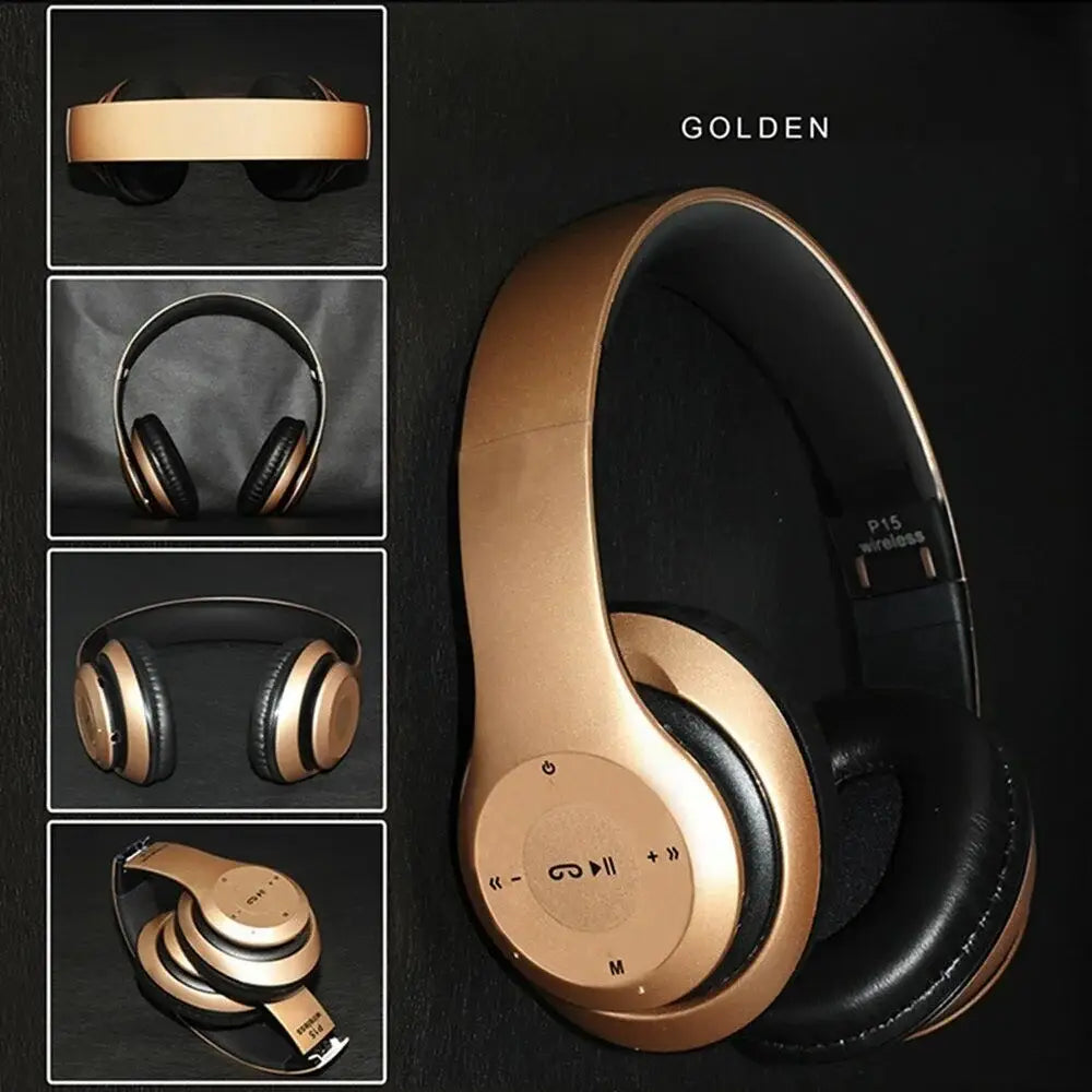 Wireless Headphone P15 Gold P15/GOLD thumbnail