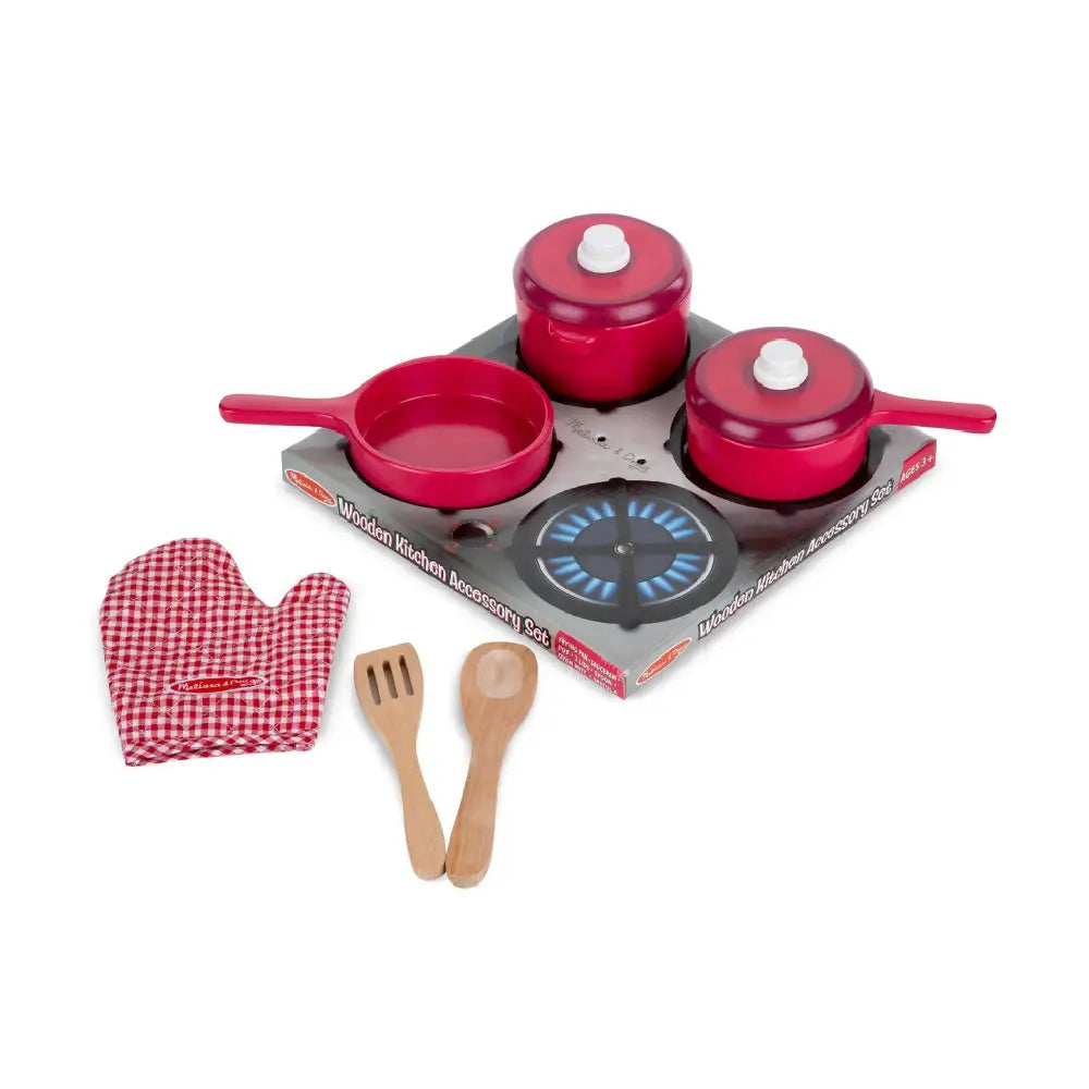 Wooden Pot Cooking Set MD-2610 thumbnail
