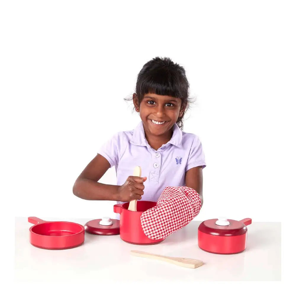 Wooden Pot Cooking Set MD-2610 thumbnail