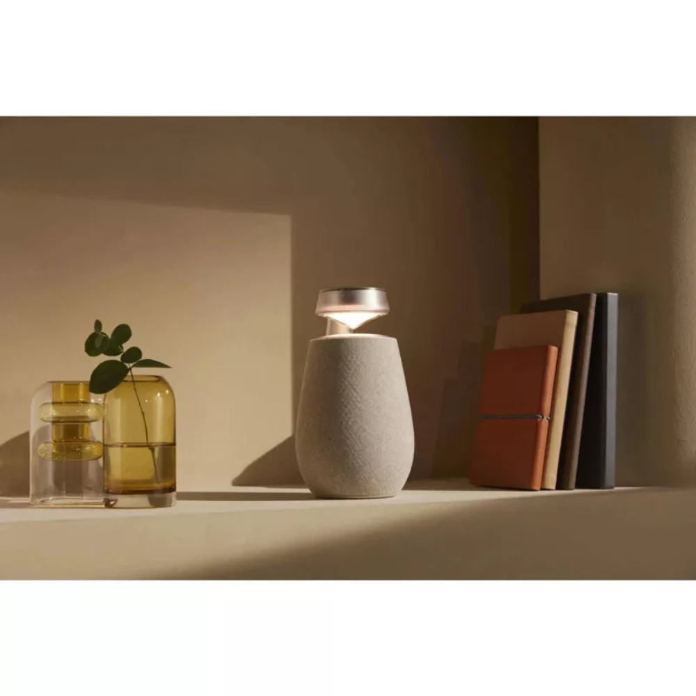 LG XBOOM 360 XO2TBK Wireless Bluetooth Speaker with Omnidirectional Sound – Beige Portable Home Audio thumbnail