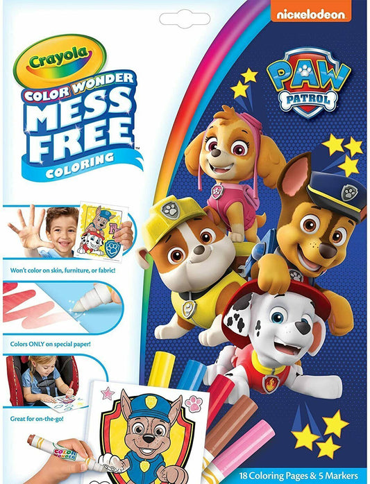 Crayola Paw Patrol Super Paws Color Wonder image 0