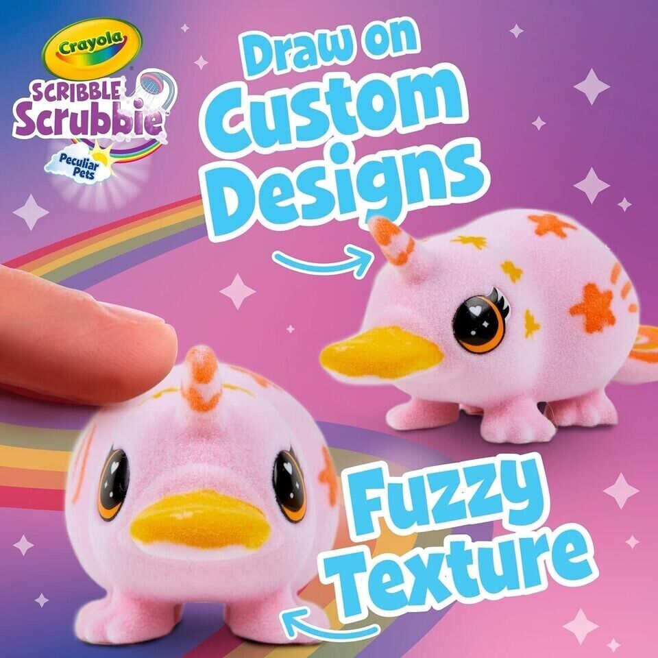 Crayola Scribble Scrubbie Peculiar Pets Set thumbnail