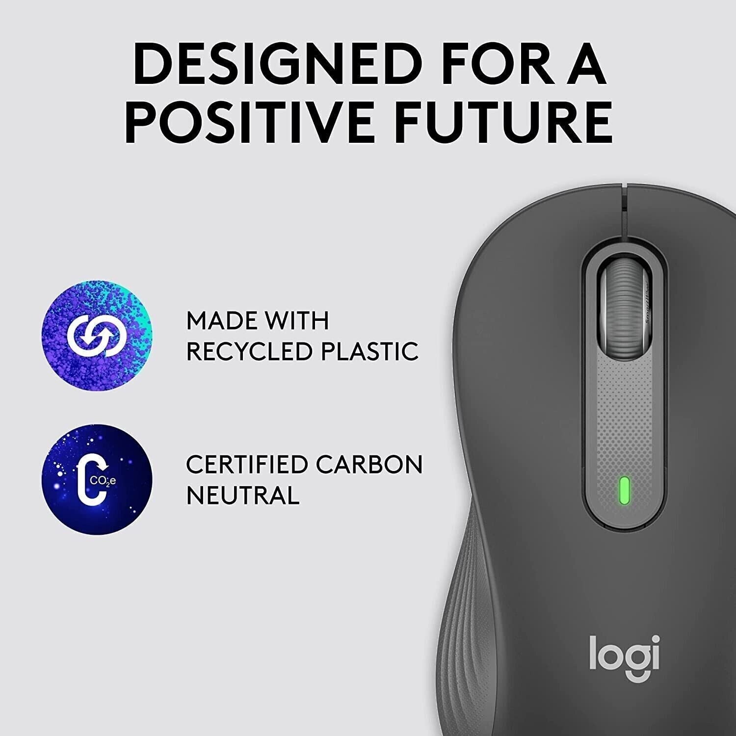 Logitech Signature M650 L Left Wireless Mouse For Left Hand Graphite. Get a strong, reliable wireless connection from up to 10 meters away. Enjoy super-easy, no-hassle connectivity every time. 910-006234 | EAN: 097855167613 thumbnail