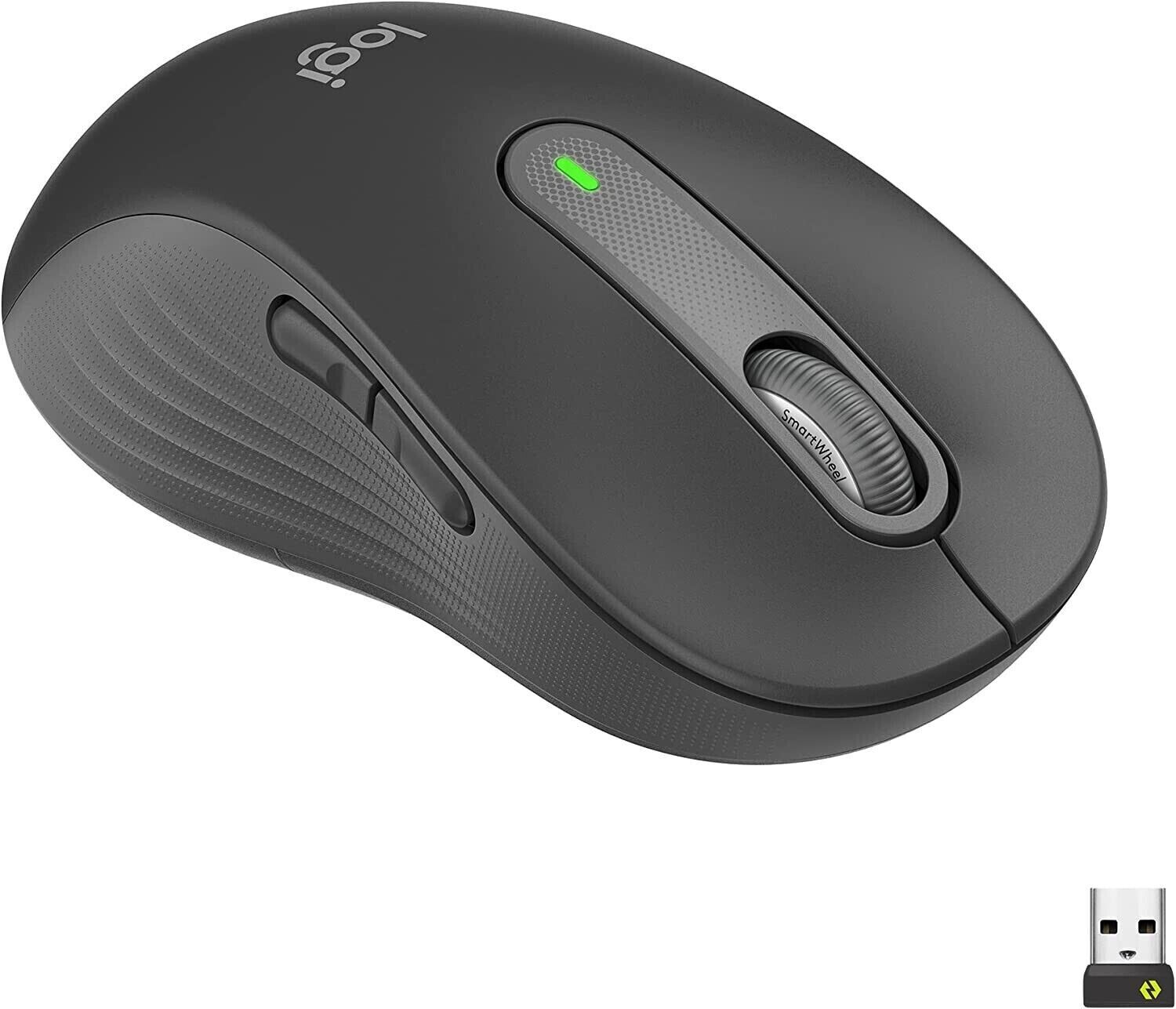 Logitech Signature M650 L Left Wireless Mouse For Left Hand Graphite