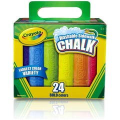 Crayola Chalk Washable Anti-Roll 24-Piece 51-2024 | EAN: 071662612245