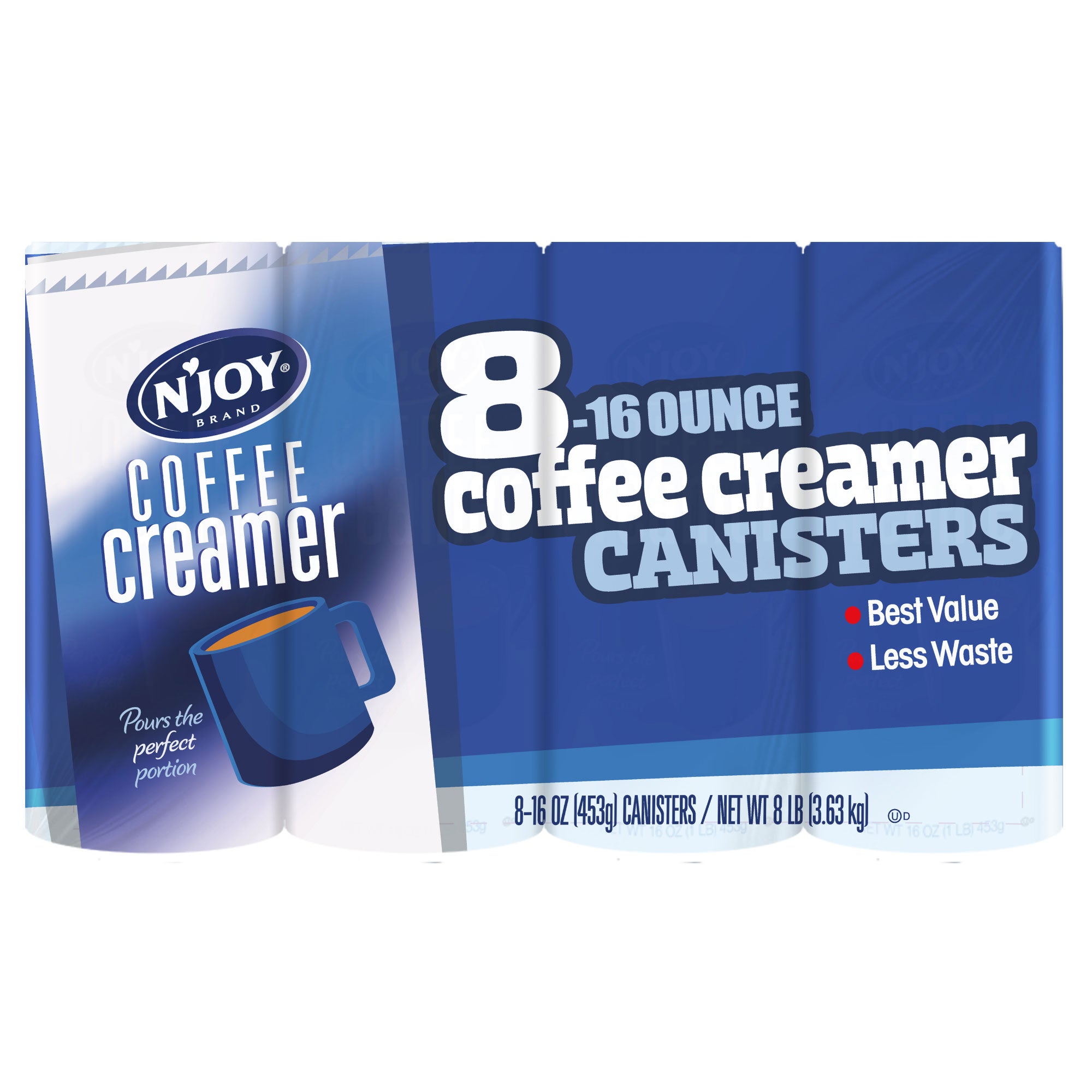N'Joy Powdered Creamer, Original, 16 Oz, 8-Count thumbnail