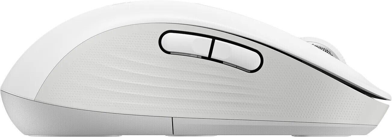 Logitech Signature M650 L LEFT Full Size Wireless Mouse Off-white. Wireless mouse designed to improve productivity, comfort and overall employee experience. 910-006235 thumbnail