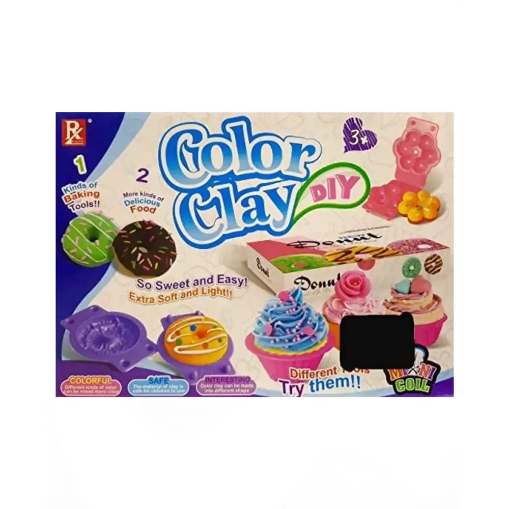 PlayBabyToys DIY Mini Bake Shop Clay Collection