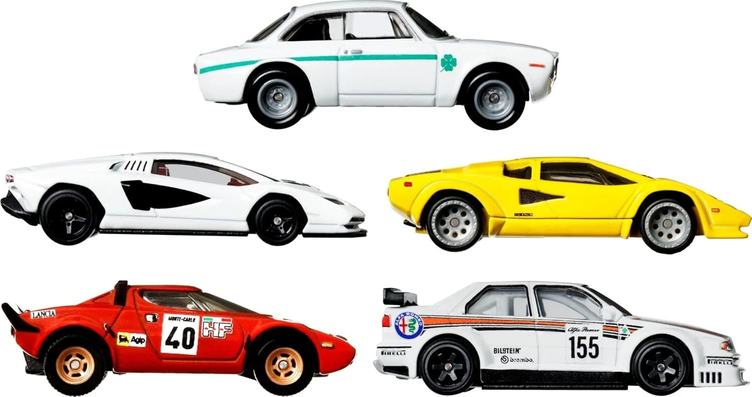 Hot Wheels Premium Car Culture Set of 5 Toy Cars HKD99 thumbnail