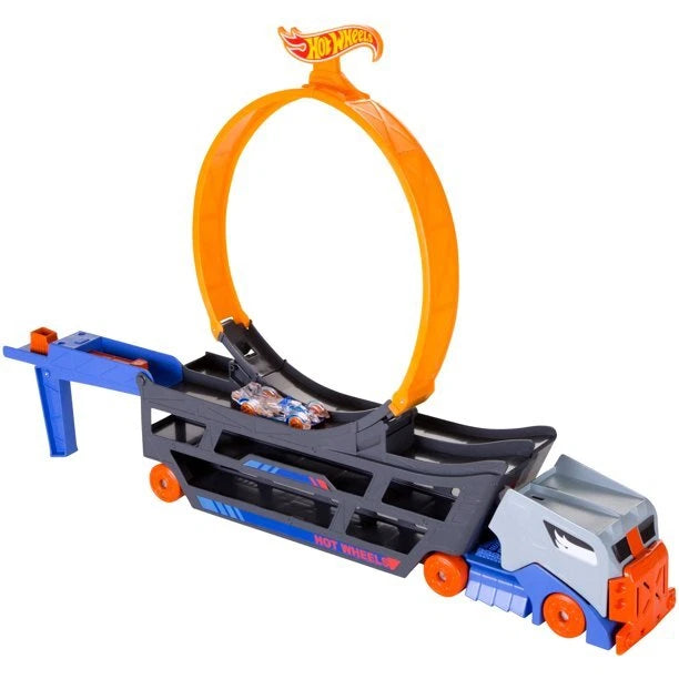 Hot Wheels Toy Car Track Set Stunt & Go Playset with 1 Toy Car GCK38 thumbnail