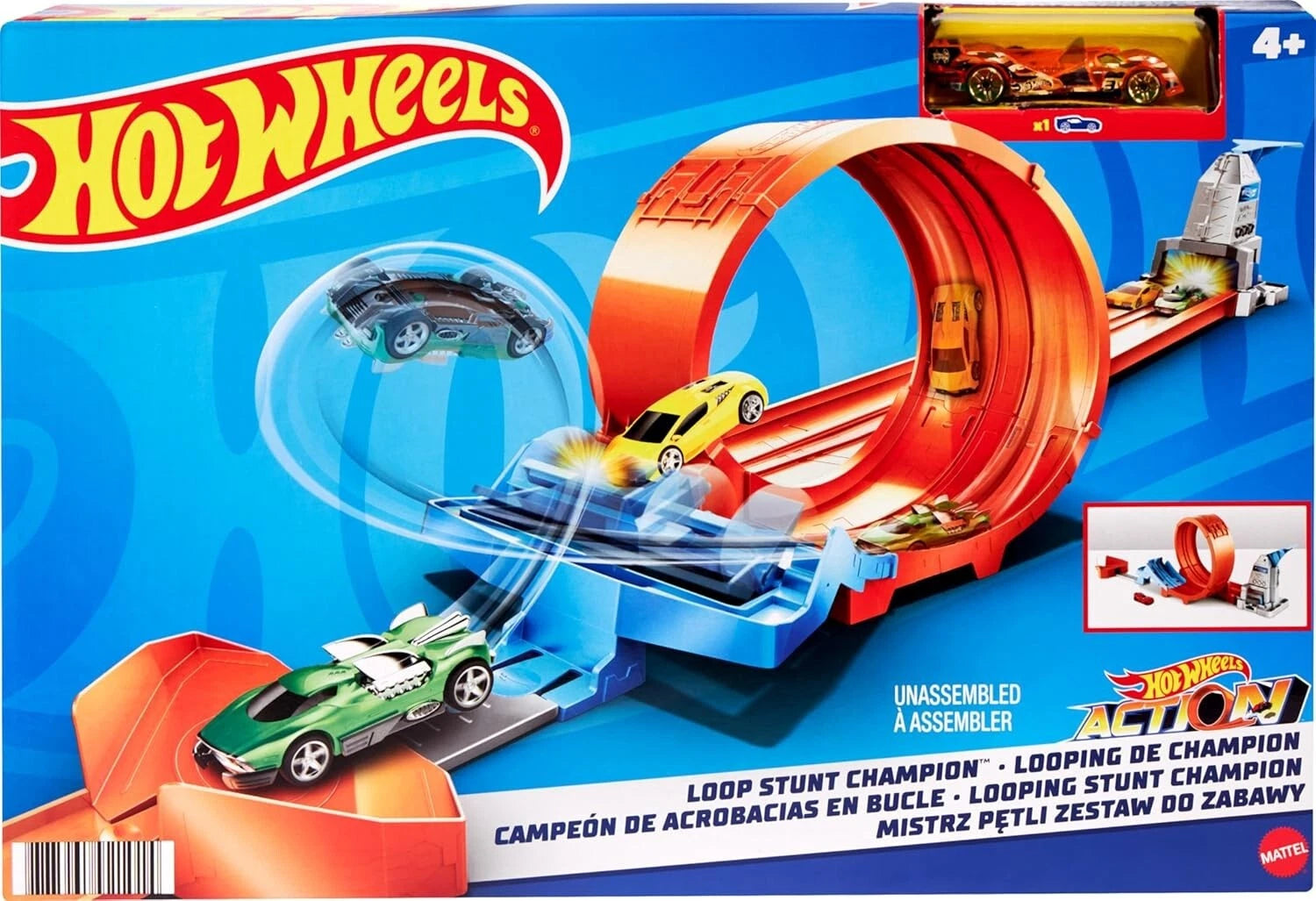Hot Wheels Loop Stunt Champion Track Set GTV13 thumbnail