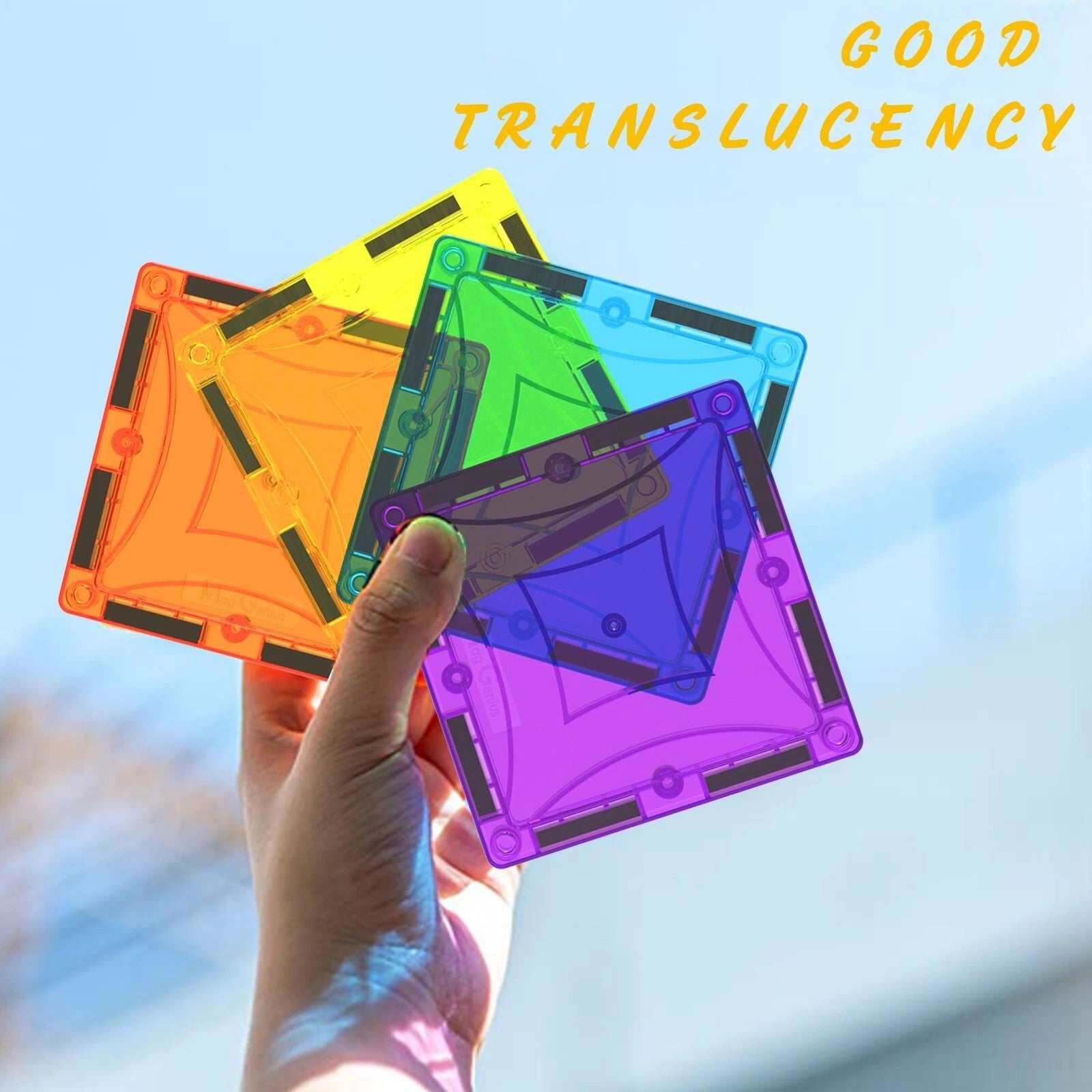 NEW 2020 Mag-Genius Magnet Tiles 26 PCS thumbnail