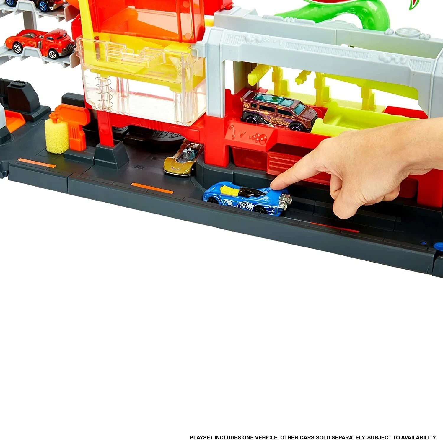 Hot Wheels Ultimate Octo Carwash Playset GTT96 thumbnail