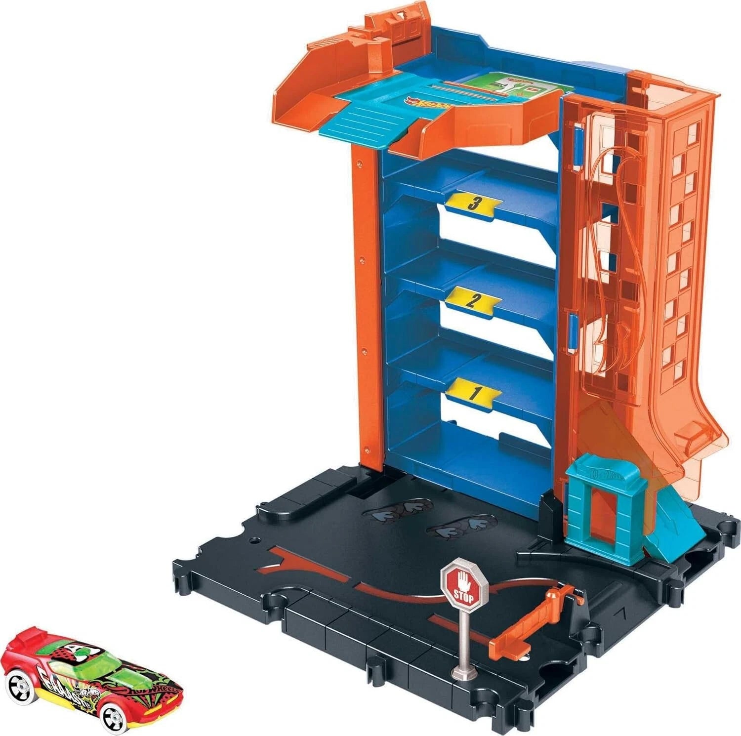 Hot Wheels City Downtown Car Park Playset HDR28 thumbnail