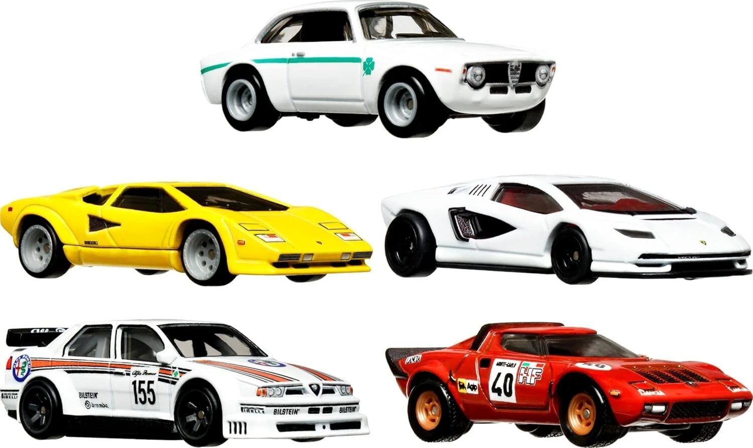 Hot Wheels Premium Car Culture Set of 5 Toy Cars HKD99 thumbnail