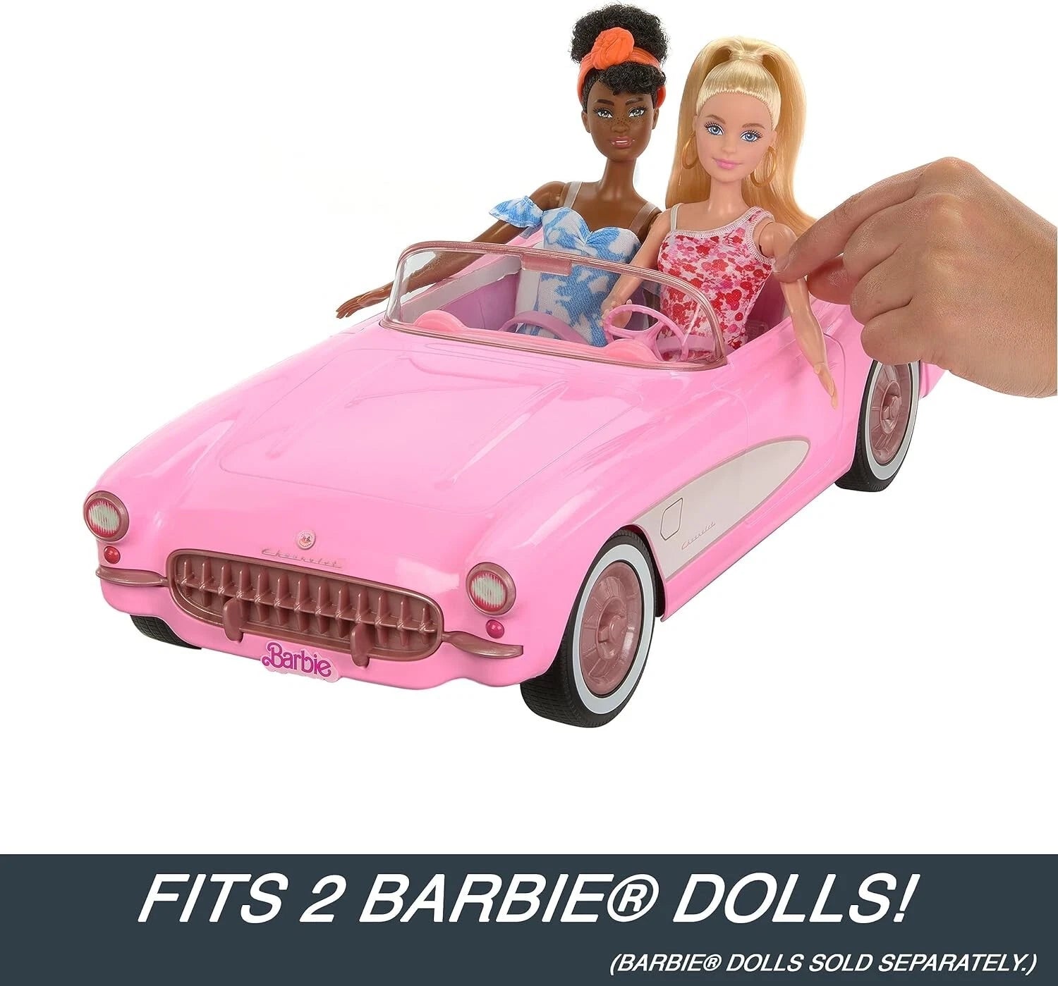 Hot Wheels Barbie RC Corvette from Barbie the Movie HPW40 thumbnail