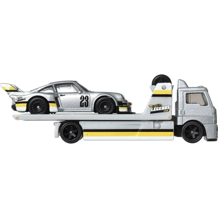 Hot Wheels Premium, Legends Transport Hauler and Toy HPG19 thumbnail