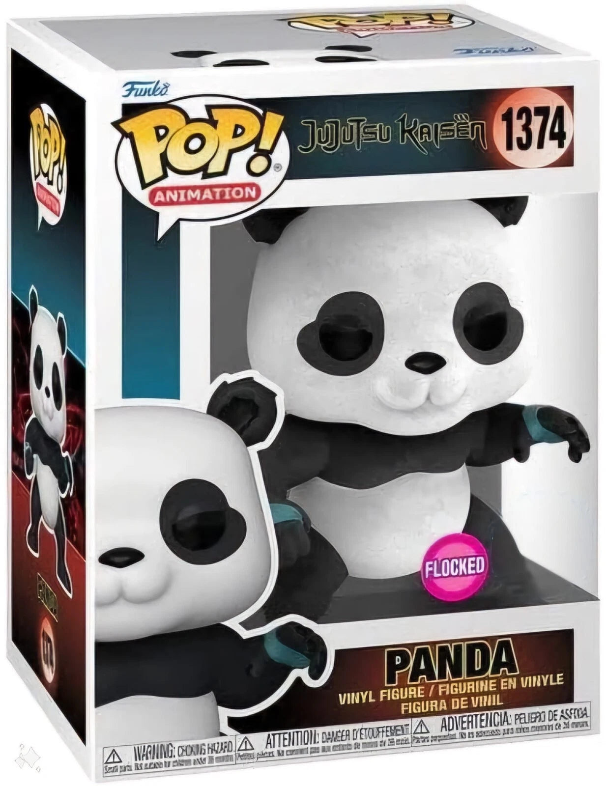 Funko Pop! Animation Jujutsu Kaisen - Panda (Flocked) F-73788 thumbnail