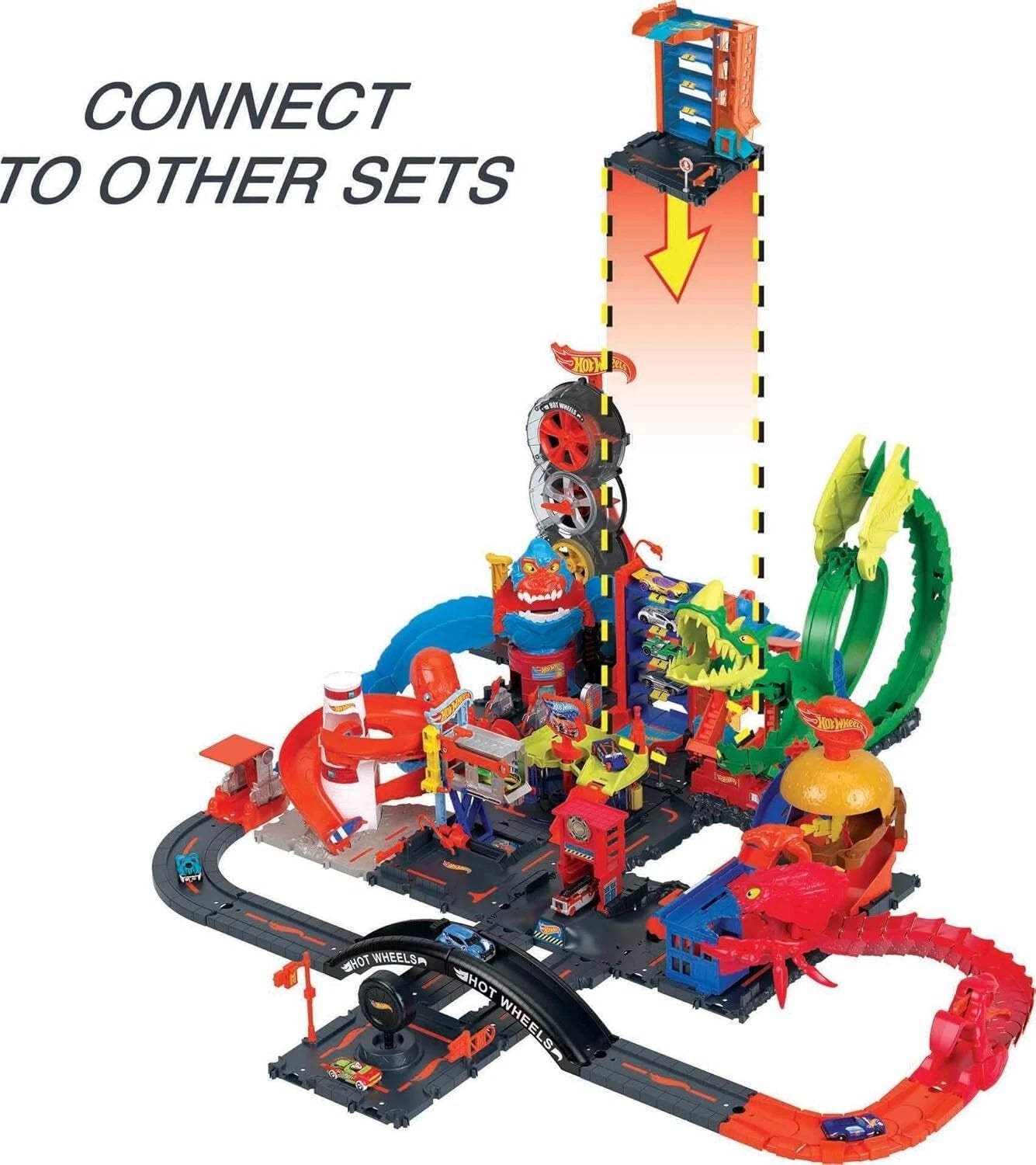 Hot Wheels City Downtown Car Park Playset HDR28 thumbnail